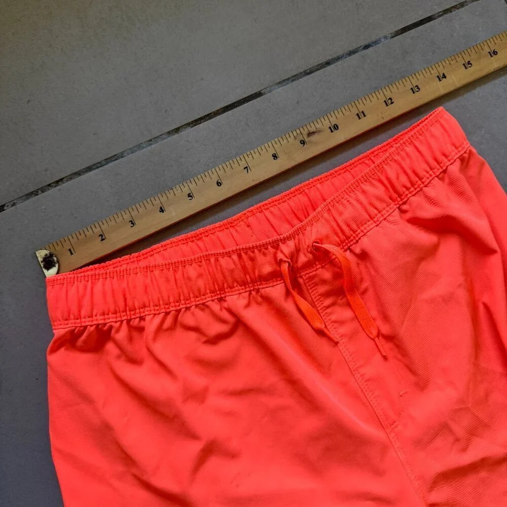 🔥 4 for $20 DEAL 🔥 Hurley Cargo Swim Shorts XXL 18/20 Coral Orange Boardshorts